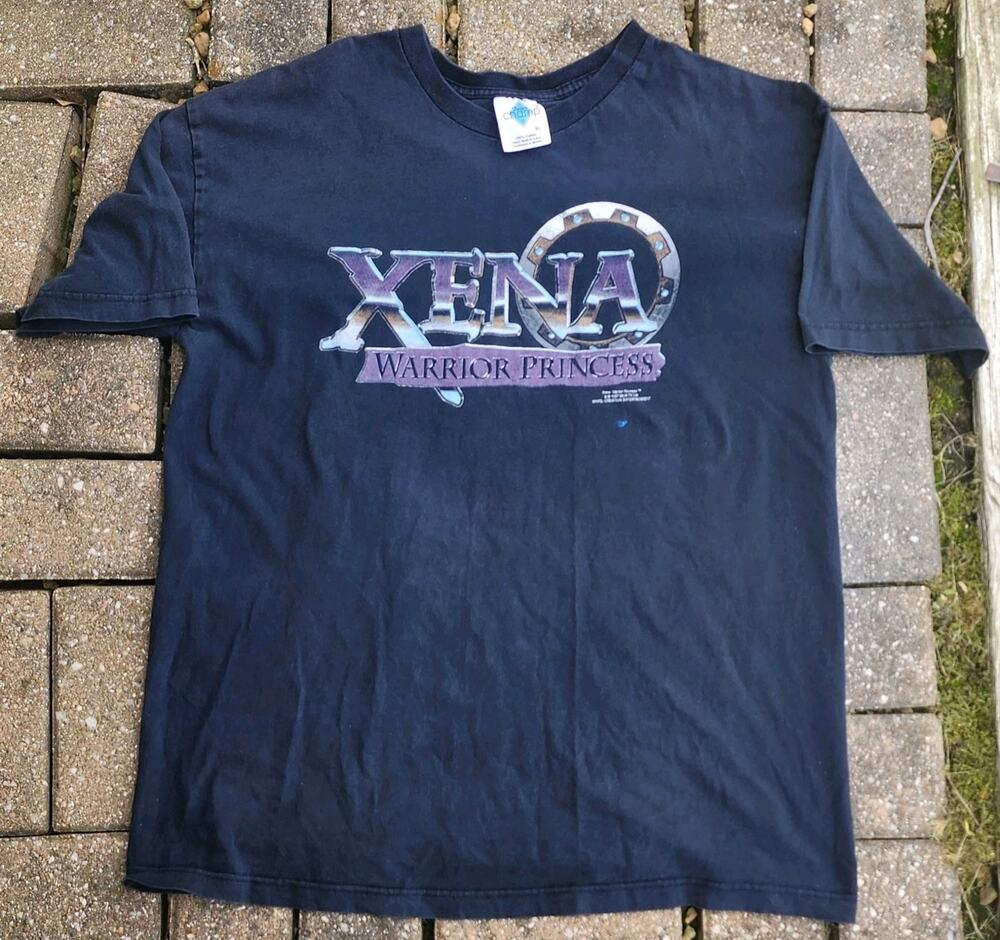 Vintage 1997 Xena Warrior Princess Tour Champ T-Shirt XL